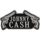 Johnny Cash Gun Iron-On Patch