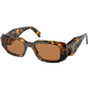 Prada PR17WS VAU2Z1 ONE SIZE (49) Havana/Rjava