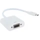 E-green adapter usb 3.1 tip c (m) - vga (f) beli ( 16242 )