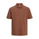 JACK & JONES Majica rjasto rjava