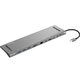 SANDBERG Docking station 10in1 USB-C - HDMI/VGA/LAN/3xUSB 3.0/USB C