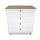 HANAH HOME Komoda Sahra Oak White