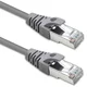 Qoltec Kabelski patchcord FTP | CAT5e | 2 x RJ-45 | 1,5 m | Visoka hitrost | Zlat | Zaščiten