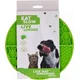 Eat Slow Live Longer - Podloga za lizanje Dimensions Circle - Zelena