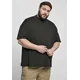 Oversized mock Neck Tee black