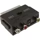 Fast Asia - Adapter Scart - 3xRCA + S-Video crni