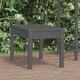 vidaXL Vrtna klop siva 80x44x45 cm trdna borovina