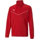 Puma Teamrise 1/4 Zip Top Jr Rdeča