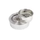 Set of 11 round cutters, fluted edge, metal - Kitchen Craft