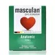 Masculan kondomi Anatomic, 3 komada