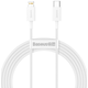 Baseus Superior Series Cable USB-C to Lightning, 20W, PD, 2m (white) (6953156205369)