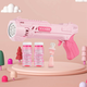 Pištolj za mjehuriće od sapunice Bubble Beam sa zvučnim i LED efektima - roza