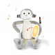 ZAZU opica Max - mehka igrača z lučko in pomirjujočimi zvoki - ZAZU - 0 m+