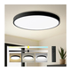Brilagi- LED prigušiva svetiljka POOL SMART LED/128W/230V preč. 100 cm Wi-Fi Tuya crna + daljinski upravljač