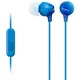 SONY bubice sa mikrofonom MDR-EX15APLI, plave
