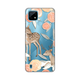 TELEMPIRE Silikonska maska Print Skin za Realme C21 Flower Deer providna