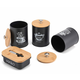 shumee SET 3 KUHINJSKIH POSOD IN POSODA ZA MASLO E-6057