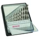 Bosch 13-delni Robust Line set burgija za metal HSS-G, 135° 2607010538, 1,5; 2; 2,5; 3; 3,2; 3,5; 4; 4,5; 4,8; 5; 5,5; 6; 6,5 mm, 135°