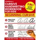 Cursive Handwriting Workbook for Kids: 3-in-1 Writing Practice Book to Master Letters, Words & Sentences