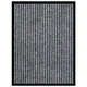 Vidaxl Predpražnik črtast siv 40x60 cm