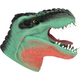 Dino World Tiranozaver Rex pri roki ASST, Oranžno-zelena, silikonska