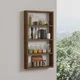 Hanah Home Zidna polica Quatro, 43,2x80x9 cm,Boje oraha