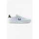 FRED PERRY PATIKE WHITE NAVY