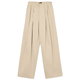 Cropp - Pantalone od žerseja - BEŽ