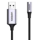 Ugreen UGREEN CM477 avdio adapter, USB na mini vtičnico 3,5 mm AUX (siv)