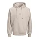 JACK & JONES Majica JJESOHO greige/črna