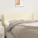 Uzglavlje s ušima krem 147x23x78/88 cm od umjetne kože