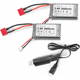 YUNIQUE GREEN-CLEAN 2pcs 7.4V 1000mAh Polnilne lipo baterije s priključkom T Plug za 18859 18858 Q902 35-DJ03 z RC USB polnilcem
