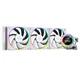 ID-Cooling vodno hlajenje za CPU - Space SL360 BELA (25dB; maks. 132,52 m3/h; 3x12cm, A-RGB LED, bela)
