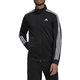 Adidas Muški duks essentials warm-up 3s, Crni