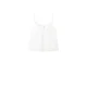 MANGO Top BOLAS off-bela
