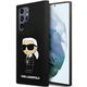 Karl Lagerfeld KLHCS24LSNIKBCK Samsung Galaxy S24 Ultra hardcase Silicone Ikonik black