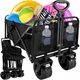 MALATEC zložljiv transportni voziček buggy za plažo in kampiranje do 100kg 00023084