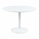Bijeli okrugli blagovaonski stol Actona Ibiza, ? 110 cm