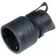 291-202 STIKALO 2P+E/16A/250V KOTNO ČRNO 3858883833997