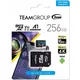 TeamGroup micro SDXC 256GB UHS-I elite +SD adapter TEAUSDX256GIV30A103