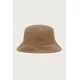 Tommy Jeans bucket klobuk ženski rebrasti žametni