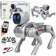 Robot Robot Pes AI LEAN TOYS - Bluetooth, Aplikacija, Programirljiv (Srebrn)