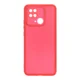 Maska Clear color za Xiaomi Redmi 10C crvena.