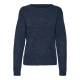 VERO MODA Pulover VMDoffy  mornarska