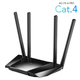 Cudy LT400 4G LTE Wi-Fi Router, 2.4Ghz, 1W/4L 10/100, 4x Antena