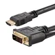 HDMI na DVI kabl 18+1 PIN 1.8m Kettz HDD-18