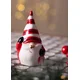 Aberto Design Dekorativni predmet SUS0148, 7x6x10 cm, Crveno-beli