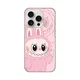 Silikonska maska za iPhone 15 Pro 6.1 Print, La Bubu, Roze