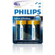 Philips baterije Ultra Alkaline D, 2 komada (LR20)
