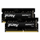 Kingston FURY Impact 32 GB komplet (2x16 GB) DDR4-3200 CL20 SO-DIMM memorija za igre